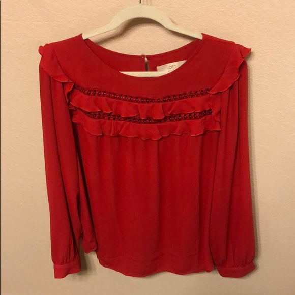 LOFT Tops - LOFT Long sleeve blouse